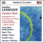Jonathan Leshnoff: Chamber Music