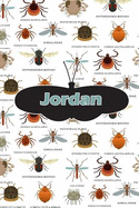 Jordan: Bug Insect Journal Notebook 120 Pages 6x9