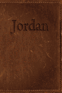 Jordan: Simulated Leather Writing Journal