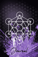 Journal: Channel the Power of Crystals Daily with This Crystal Grid Journal Notebook Hexagram Crystal Grid for Drawing Sacred Symbols