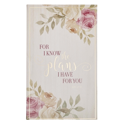 Journal Flexcover Floral for I Know the Plans - Christian Art Gifts Inc (Creator)