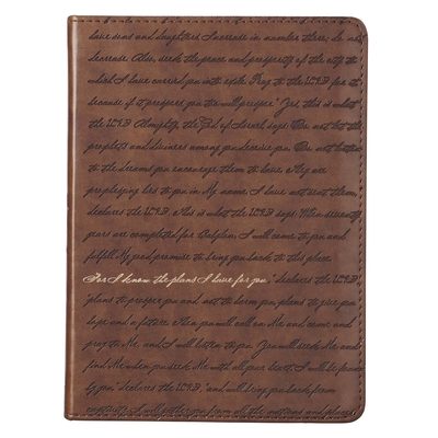 Journal Handy Brown for I Know - Christian Art Gifts Inc (Creator)