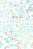 Journal: Luxury Unicorn Notebook for Girls: 120-Page Lined - Pastel Pearl Iridescent