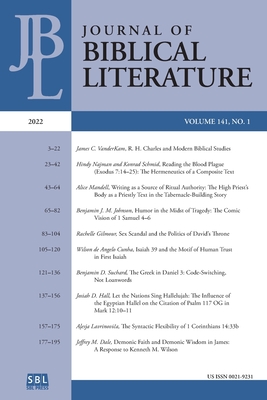 Journal of Biblical Literature 141.1 (2022) - Hylen, Susan E (Editor)