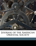 Journal of the American Oriental Societ, Volume 3