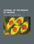 Journal of the Senate of Virginia