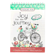 Joy for the Journey Wirebound Coloring Book - Hours of Mindful Calm, Creative Expression, Biblical Inspiration