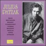 Julius Patzak - Franz Rupp (piano); Gertrud Runger (vocals); Julius Patzak (tenor)