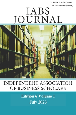 July 2023 Edition 6 Volume 1 - Heinzman DM, J Robert, and Iannucci, Brian A, PhD, and Williams Mba, Ken