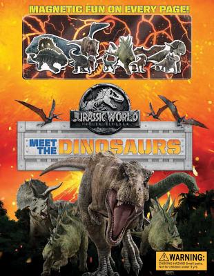 Jurassic World: Fallen Kingdom Magnetic Hardcover: Meet the Dinosaurs - Gold, Gina