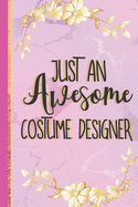 Just An Awesome Costume Designer: Costume Designer Gifts... Cute Pink Marble & Gold Journal