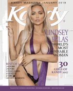 Kandy Magazine January 2018: Lindsey Pelas - World's Most Desirable Woman