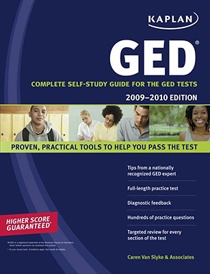 Kaplan GED: Complete Self-Study Guide for the GED Tests - Van Slyke, Caren