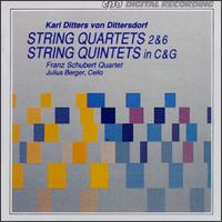 Karl Ditters von Dittersdorf: String Quartets & String Quintets - Florian Zwiauer (violin); Franz Schubert Quartett; Hartmut Pascher (viola); Helge Rosenkranz (violin); Julius Berger (cello);...