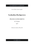 Kashperova: Piano Concerto in a Minor, Op. 2