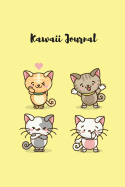 Kawaii Journal: Doodle Dogs and Sketchy Cats Inspiring Doodle Prompts and Creative Exercises