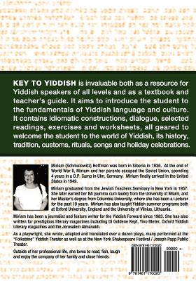 Key to Yiddish - Hoffman, Miriam