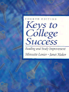 Keys to College Success: Reading and Study Improvement
