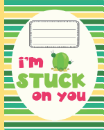 Kids Cactus Notebook: Cute Back to school Notebook Wide Ruled for Kids