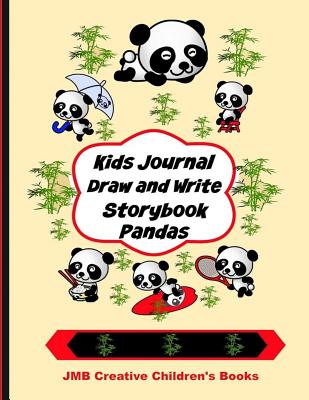 Kids Journal Draw Write Storybook Pandas - Creative Books, Jmb
