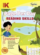 Kindergarten Page Per Day: Reading Skills: Consonant Sounds, Short Vowell Sounds, Beginning and Ending Sounds, Story Characters, Story Setting, Story Sequence