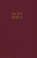 KJV, Gift and Award Bible, Imitation Leather, Burgundy, Red Letter Edition