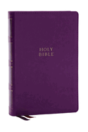 KJV Holy Bible: Compact Bible with 43,000 Center-Column Cross References, Purple Leathersoft, Red Letter, Comfort Print: King James Version