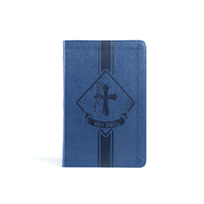 KJV Kids Bible, Thinline Edition, Navy Leathertouch - Holman Bible Publishers (Editor)