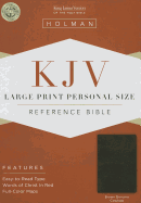 KJV Large Print Personal Size Reference Bible, Brown