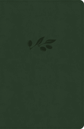 KJV Personal Size Giant Print Bible, Olive Leathertouch, Indexed
