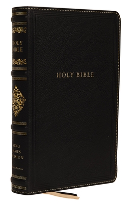 KJV, Personal Size Reference Bible, Sovereign Collection, Genuine Leather, Black, Red Letter, Comfort Print: Holy Bible, King James Version - Thomas Nelson