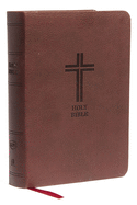 KJV, Reference Bible, Compact, Large Print, Imitation Leather, Burgundy, Red Letter Edition
