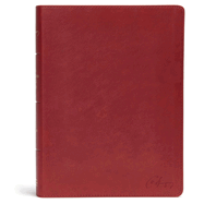 KJV Spurgeon Study Bible, Crimson Leathertouch