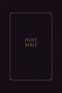 Kjv, Thompson Chain-Reference Bible, Leathersoft, Black, Red Letter, Thumb Indexed, Comfort Print