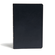 KJV Ultrathin Reference Bible, Black LeatherTouch, Indexed