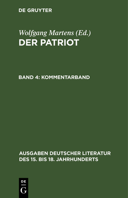 Kommentarband - Martens, Wolfgang (Editor)