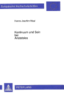 Kontinuum Und Sein Bei Aristoteles