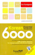 Korean Essential Vocabulary 6000 for Foreigners: Korean-English