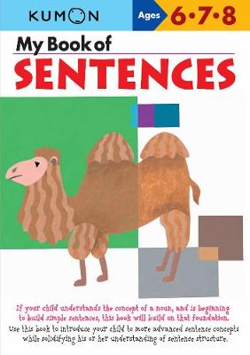 Kumon My Book of Sentences - Kumon Publishing (Creator)
