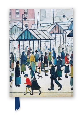 L.S. Lowry: Market Scene (Foiled Journal) - Flame Tree Studio (Creator)
