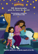 La Biblia Para Principiantes, 100 Devocionales Para La Hora de Dormir: Pensamientos Y Oraciones Para Finalizar El D?a