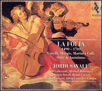 La Folia, 1490-1701 - Adela Gonzalez-Campa (castanets); Adela Gonzalez-Campa (grelots); Arianna Savall (harp); Bruno Cocset (bass viol);...