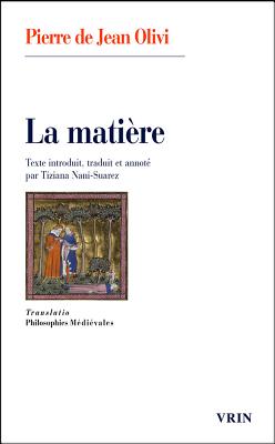 La Matiere - Olivi, Pierre De