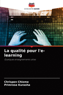 La qualit pour l'e-learning