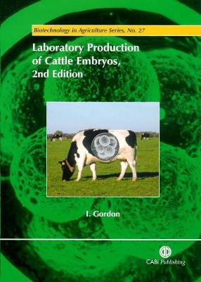 Laboratory Production of Cattle Embryos - Gordon, Ian