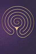 Labyrinth Journal: Chakravyuha labyrinth lined notebook