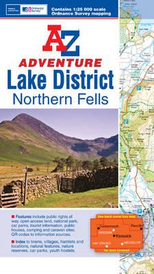 Lake District (Northern Fells) Adventure Atlas - Geographers' A-Z Map Company