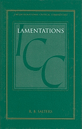 Lamentations (ICC): A Critical and Exegetical Commentary