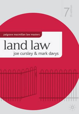 Land Law - Cursley, Joe, and Davys, Mark