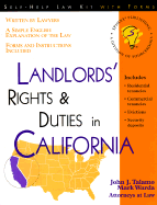 Landlords' rights & duties in California : with form